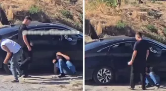 Boş arsaya götürdükleri çocuğu İstanbul'un ortasında tekme tokat dövdüler