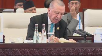 Cumhurbaşkanı Erdoğan'dan Çin'deki zirvede 'Gazze' çağrısı
