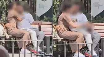 İstanbul'da türbe yanında skandal görüntü