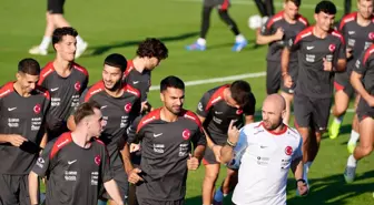 Milli takım kampına damga vuran görüntü