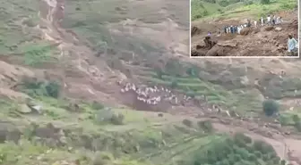 Heyelanın yuttuğu köyde 1000'den fazla kişi öldü, 6 ülkeden dayanışma mesajı geldi