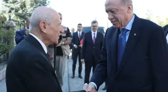 Kritik görüşme başladı: Bahçeli, Cumhurbaşkanı Erdoğan'ı evinde ağırlıyor