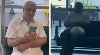 Yaşından da utanmıyor! Oturduğu yerden genç kıza ahkam kesti