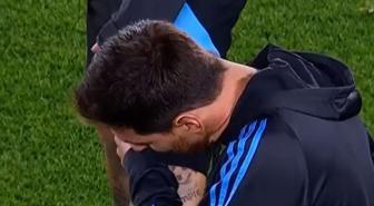 Hüngür hüngür ağladı! Messi'den duygusal veda