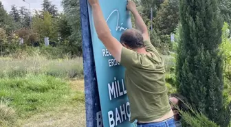 Millet bahçesinden Cumhurbaşkanı Erdoğan'ın adını silmeye çalıştılar
