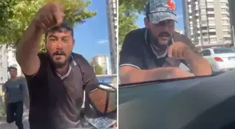 Trafikte korku dolu anlar! Cam silme bahanesiyle sürücülere kabusu yaşattı