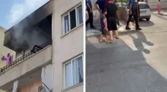 Kiracı dehşeti! Evi ateşe verip, eşyaları sokağa attı; linçten son anda kurtuldu