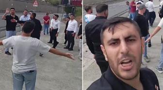 Kalabalık grup CHP binasına girmek istedi, gençler son anda engelledi