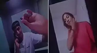 Genç kadının cezaevindeki eşiyle flörtleşmesi gündem oldu