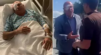 Mahmut Tanal gözü bandajlı halde polis barikatlarını yıktı