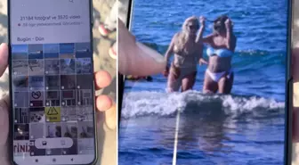 Plajda kadınların fotoğraflarını çeken şüpheli tutuklandı