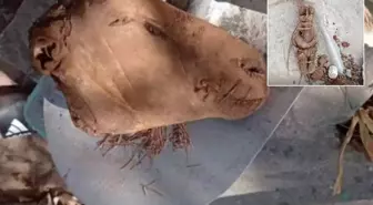 Mezarların etrafını kazan usta gördükleriyle şoke oldu! Kadın figürleri, kuzu kafaları...