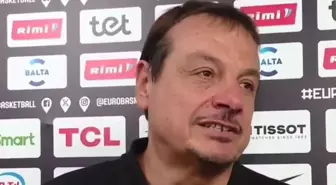 Tarihi maçın mimarı Ergin Ataman, ağlamamak için kendini zor tuttu