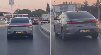 TOGG'un yeni modeli T10F ilk kez yollarda görüntülendi