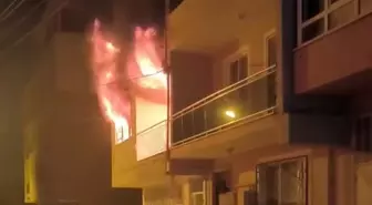 'Borcum var' diyerek ateşe verdiği evde hayatını kaybetti