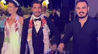 Gelin ve damada taktığı takı herkesi şaşkına çevirdi