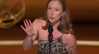 Emmy sahnesinde cesur çıkış: Yahudi aktrist Einbinder'den Filistin'e özgürlük mesajı