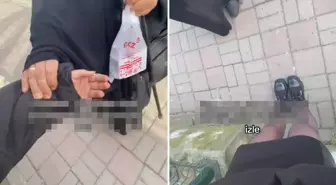 Çarşaflı bir kadın, etek giyen genç kız ile tartıştı: Evin nerede, gel gidelim