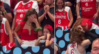 Cedi Osman ve Ebru Şahin'in duygusal anları kamerada