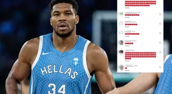 Skandallar bitmiyor! Giannis Antetokounmpo, Türk bayrağına küfür etti