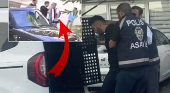 Babayı çocuklarının önünde tokatlayan magandanın bahanesine bakın