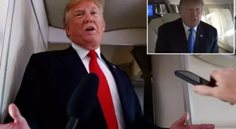 Trump ölümden döndü! Başkanlık uçağı az daha yolcu uçağıyla çarpışıyordu