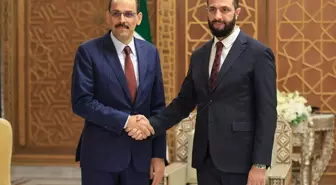 Şam'da tarihi zirve! MİT Başkanı Kalın, Şara ile bir araya geldi