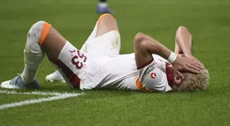 Galatasaray öne geçtiği maçta ağır yaralı