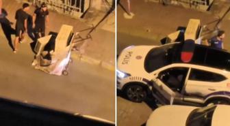 Gece yarısı yaptıkları rezilliğe bakın: Neyse ki polisler suçüstü yakaladı