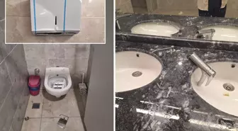 Yenilen takımın taraftarı yepyeni stadyuma böyle zarar verdi