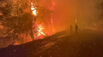 Antalya ve Muğla kabusu yaşıyor! Alevler yerleşim yerlerine ulaştı