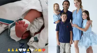 Wilma Elles dördüncü çocuğunu kucağına aldı! İşte oğluna verdiği isim