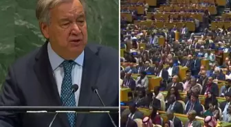 Tarihi oturumda BM Genel Sekreteri Guterres'in sözleriyle salon buz kesti