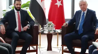 Cumhurbaşkanı Erdoğan, ABD'de Suriye lideri Şara ile görüştü