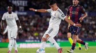 Arda Güler boş geçmedi! Real Madrid, Levante'yi 4-1 yendi