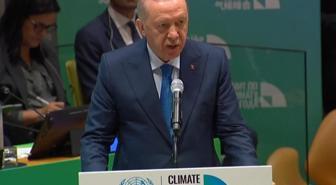 Erdoğan, BM İklim Zirvesi'nde konuştu: Yenilenebilir enerjinin payını yüzde 60'ın üzerine çıkardık