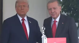 Erdoğan 6 yıl sonra Beyaz Saray'da! Trump kapıda bizzat karşıladı