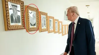 Trump, Biden'ın fotoğrafı yerine 'otomatik imza cihazı' koydu