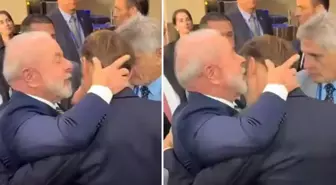 BM zirvesine damga vuran an! Macron'un ensesinden tutup bırakmadı