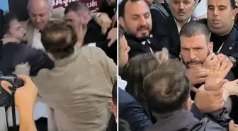 CHP kongresi karıştı, tekme ve tokatlar havada uçuştu
