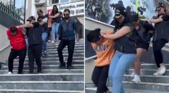 Evine gizlice girdikleri iş insanına işkence edip silah zoruyla boş senet imzalattılar