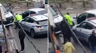 Otomobiliyle polisi metrelerce sürükleyerek kaçmaya çalıştı