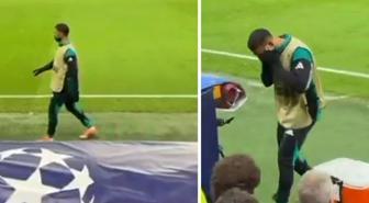 Herkes o hareketini konuşuyor! Muhammed Salah'ın zor anları kamerada