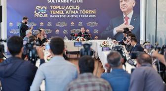 Cumhurbaşkanı Erdoğan, Sultanbeyli'de 50 Projenin Toplu Açılışını Gerçekleştirecek