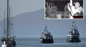 Küresel Sumud Filosu'na bağlı 'Marinette' teknesi Gazze'ye doğru ilerliyor