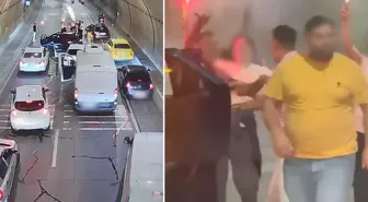 Tüneli kapatıp eğlence yapan gruba ceza yağdı