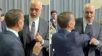 Zirveye damga vuran olay! Macron, Arnavutluk Başbakanı'na tokat attı