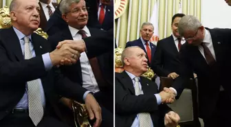 Cumhurbaşkanı Erdoğan ile bir araya gelen Davutoğlu o anları anlattı