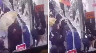 Eteğini çekip fiziki müdahalede bulunmuştu! Skandal görüntülerin ardından harekete geçildi
