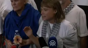 Aktivist Greta Thunberg, Yunanistan'da: Gazze'deki soykırımı durdurmak bize düşüyor